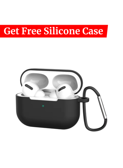 Astrap™ Pods Pro (2nd Gen) with Active Noise Cancellation (ANC) | Free Silicone Protective Case Included (6 Months Warranty)