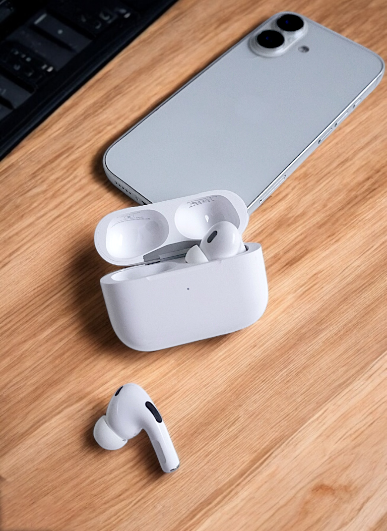 Astrap™ Pods Pro (2nd Gen) with Active Noise Cancellation (ANC) | Free Silicone Protective Case Included (6 Months Warranty)