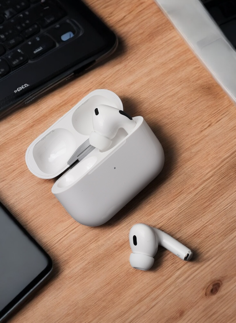 Astrap™ Pods Pro (2nd Gen) with Active Noise Cancellation (ANC) | Free Silicone Protective Case Included (6 Months Warranty)