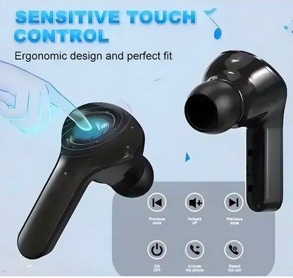 UltraPods Max – Premium Sound, Powerful Bass, and Smart LED Display.